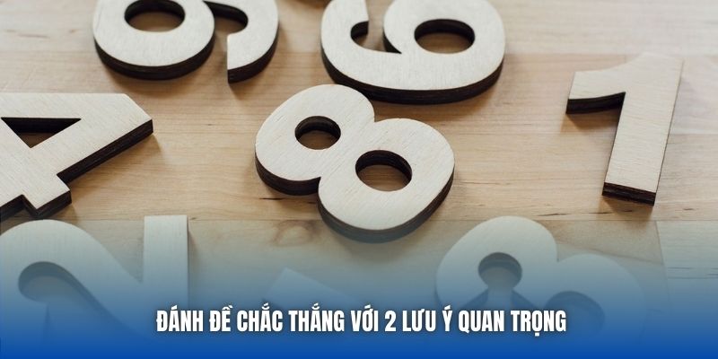 Đánh đề chắc thắng với 2 lưu ý quan trọng