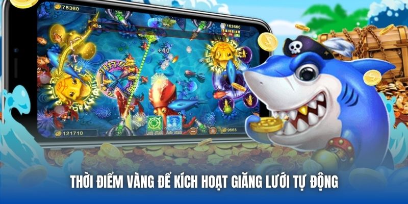 Thời điểm vàng để kích hoạt giăng lưới tự động